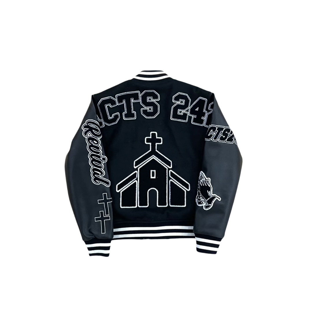 ACTS 242 Letterman Varsity Jacket - PRESALE