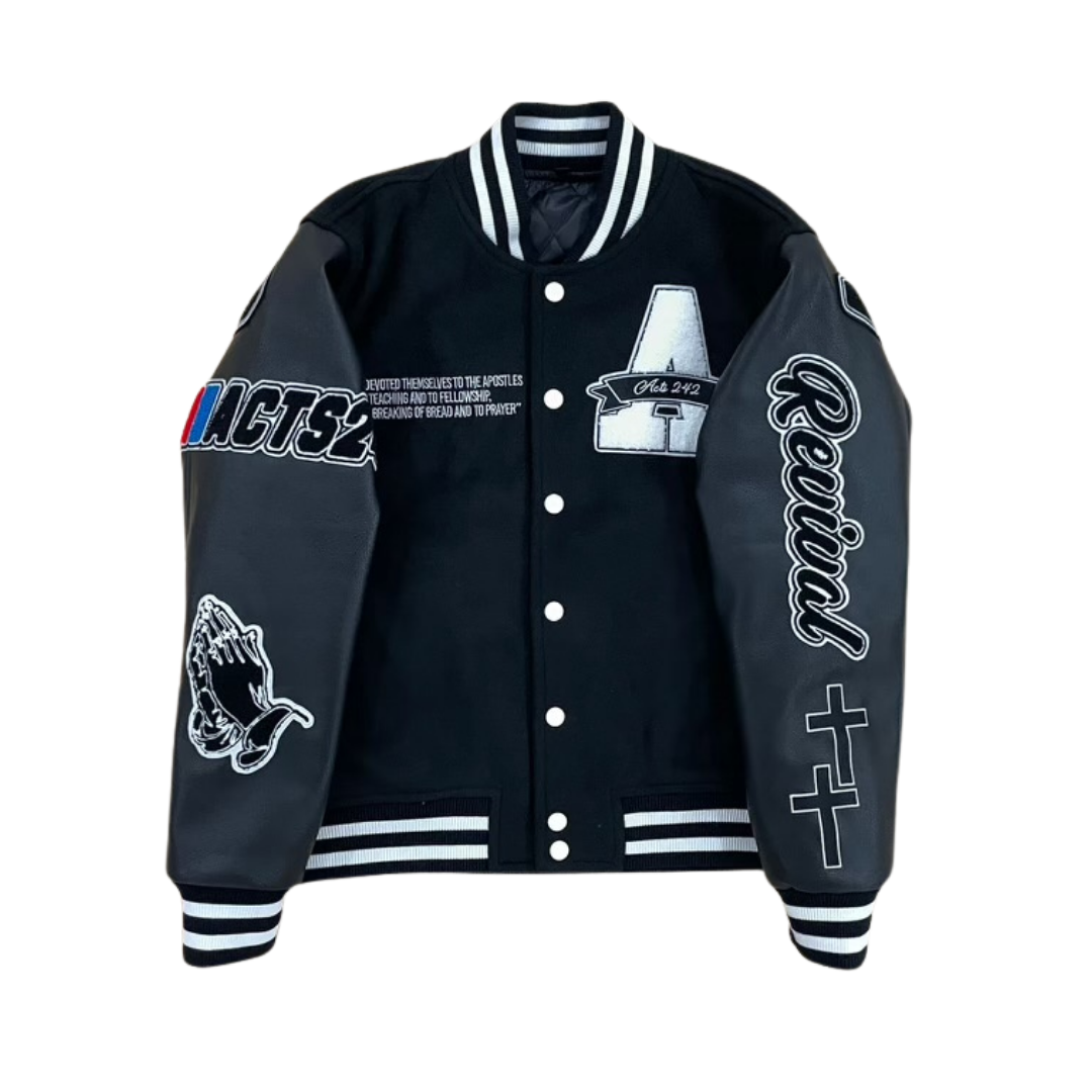 ACTS 242 Letterman Varsity Jacket - PRESALE