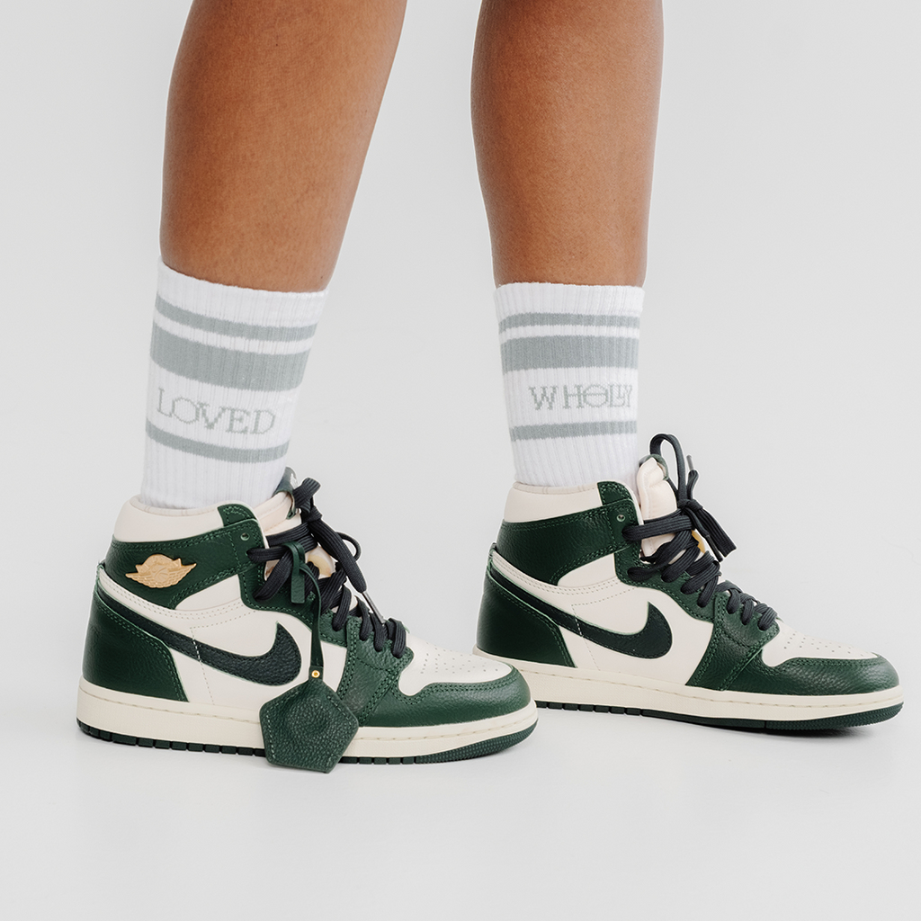 Wholly Loved Crew Socks